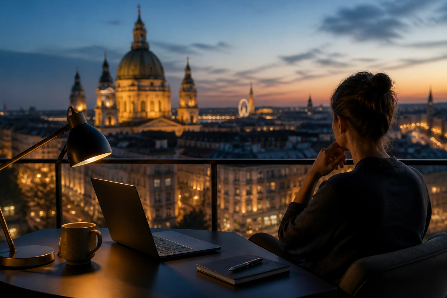 Calendar and clock on a quiet desk with soft daylight